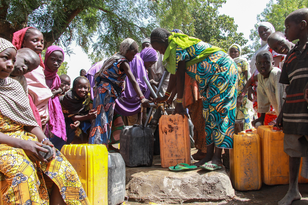 MSF is helping to provide more water to displaced people in Banki.