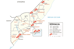 Somalia Operational Map