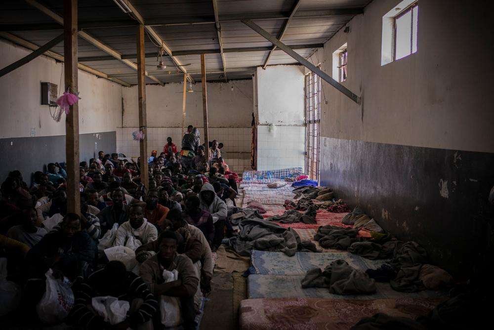 Libya Tripoli detention detainment refugee migrant