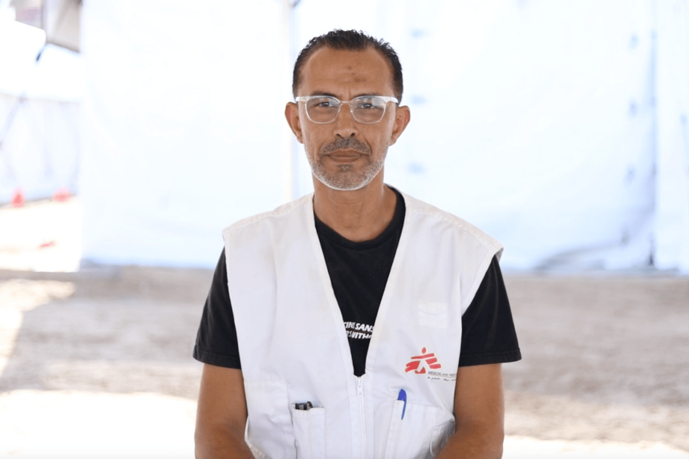 Dr. Mohamed Abu Mughaiseb, MSF deputy medical coordinator 