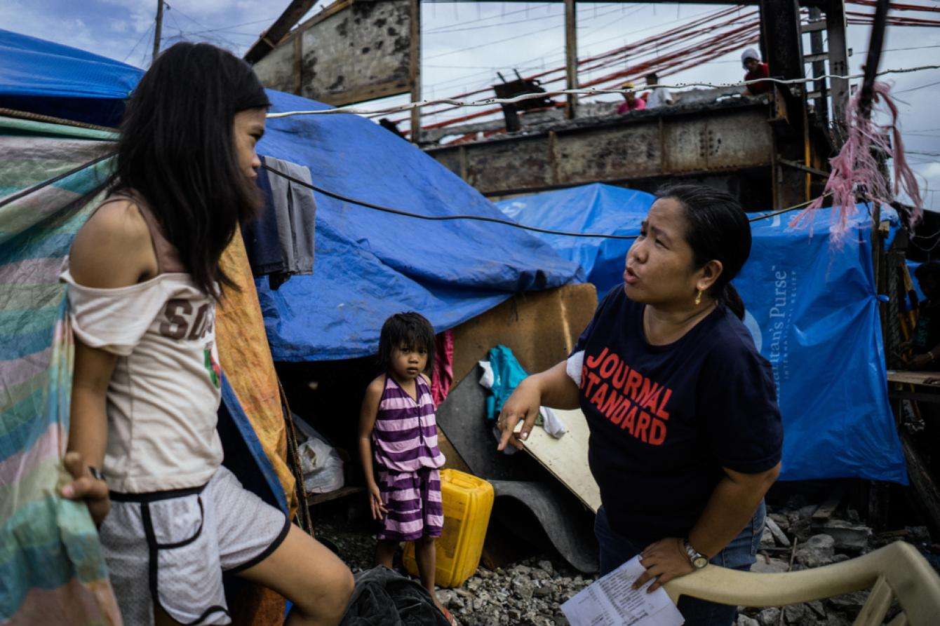 Tondo project in Philippines